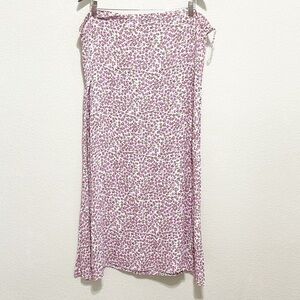 Classic Blues by Wrangler Woman Floral Maxi Skirt Size L